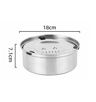 Splash Guard Stainless Steel Floating Pet Water Bowl  NoSpill AntiSplash Water Feeder For Dogs  Cat 2