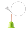 Feather Bounce Interactive Cat Teaser Wand  Detachable BiteResistant Play Stick With Ball Toys For  2