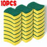 Soft Absorbent Dishwashing Sponges Kitchen Scrub Sponge  Scouring Pads For Pots Pans  Household Cle 1