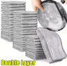 Magic DoubleSided Wire Dishwashing Cloth  Thickened NonScratch Kitchen Cleaning Rag For Pots Pans   1