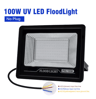 50W100W LED UV Floodlight 395400nm IP66 Waterproof Black Light For Parties  Outdoor Events 6