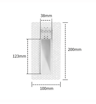 Borderless LED Step Lights  3W Motion Sensor Embedded Wall Light For Stairs  Hallways 1