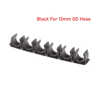 6Way Nylon Pneumatic Tube Clamp  Air Hose  Water Pipe Holder For 412mm Tubing 6