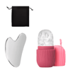 Stainless Steel Ice Face Roller  Gua Sha Set  Facial Massage Tools For Skincare 2