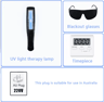 311nm Narrowband UVB Lamp  Portable Phototherapy Light With Targeted Illumination 1