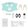 Silicone LED Facial Mask With Neck  8Color Light Therapy Mask For Home Skincare 2