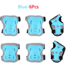 6in1 Kids Protective Gear Set  Knee Pads Elbow Pads  Wrist Guards For Ages 310 4