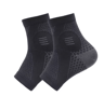 1 Pair Breathable Compression Foot Sleeves  Lightweight Arch Support Socks For Men  Women 4