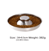 Stainless Steel Dog Bowl Slow Feeder Dog Bowl Puppy Weaning Bowl Pet Feeding Dish Dog Food Bowl 1