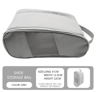 Breathable Golf Shoe Bag  Portable Sports Shoe Storage Bag With Carry Handle 4