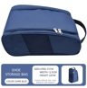 Breathable Golf Shoe Bag  Portable Sports Shoe Storage Bag With Carry Handle 5
