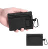EDC Wallet MOLLE Pouch Mini Tactical Wallet Zipper Utility Pouch Key Card Holder 2