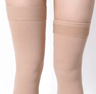 ThighHigh Toeless Compression Socks 2032 MmHg  Silicone Grip Stockings For Men  Women 1