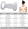 Adjustable Back  Shoulder Posture Support Brace  Spine Alignment Belt For Adults  Children SXXL 1