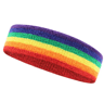 AOLIKES Sports Headband  Cotton Sweat Headband MoistureWicking Terry Cloth For Tennis Basketball Fo 1