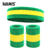 AOLIKES Sports Sweatband Set  Terry Cloth Headband  Wristbands MoistureWicking Sweat Absorbing Gear 2