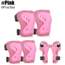 Kids Protective Gear Set  6PCS Knee Elbow  Wrist Pads For Roller Skating Cycling  Skateboarding Age 1