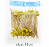 50100Piece Red Heart Bamboo Fruit Picks For Parties And Appetizers 1