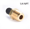 Brass Air Compressor Tank Fill Valve  14 NPT 18 NPT M10 Schrader Valve 2