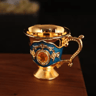 EuropeanStyle Metal Goblet With Handle 8