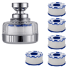 360 Swivel Kitchen Faucet Aerator  Sink Sprayer 5