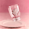 Flower Knows 9th Anniversary Vanity Set  Luxury Mirror Paddle Brush  Holder 6