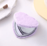 Elegant DoubleSided Folding Makeup Mirror  Mini Pocket Travel Cosmetic Mirror 6