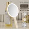 Floral LED Makeup Mirror  Portable Touch Screen Dimmable Travel Mirror 2