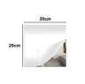 SelfAdhesive Acrylic Mirror Sheet  16mm NonGlass DIY Mirror Tile 2