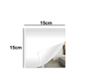 SelfAdhesive Acrylic Mirror Sheet  16mm NonGlass DIY Mirror Tile 3