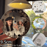 Round Convex Selfie Mirror  WideAngle Travel Photography Prop 4
