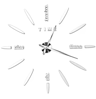 Large Roman Numeral Mirror Wall Clock  2D3D DIY Acrylic Quartz Clock Sticker 1