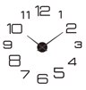 Large Roman Numeral Mirror Wall Clock  2D3D DIY Acrylic Quartz Clock Sticker 15