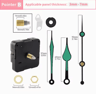 Long Shaft Silent Quartz Clock Movement  DIY Wall  Table Clock Repair Mechanism 8