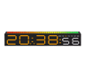 Creative Digital LED Clock  1224H Time  Temperature Display With Microphone 6