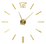 Large Roman Numeral Mirror Wall Clock  2D3D DIY Acrylic Quartz Clock 10