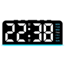 Digital LED Dual Alarm Clock  Date Display Snooze  Night Light 6