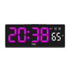HouseShaped LED Alarm Clock  Dimmable Night Light With Date  Week Display 6