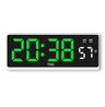 HouseShaped LED Alarm Clock  Dimmable Night Light With Date  Week Display 8