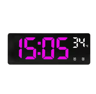 HouseShaped LED Alarm Clock  Dimmable Night Light With Date  Week Display 11