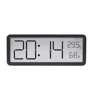 LCD Digital Wall  Desk Clock  Temperature And Humidity Display 2