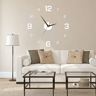 3D Luminous DIY Wall Clock  Frameless Acrylic Clock Stickers For Modern Decor 5