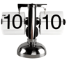 Vintage Flip Page Clock  Automatic Quartz Desktop Timepiece For Retro Decor 19