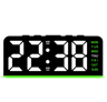 Digital LED Alarm Clock  Night Light With Temperature Display  Snooze 3