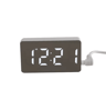 Mini LED Mirror Alarm Clock  Compact Digital Desk Clock For Bedroom Decor 2