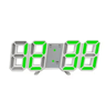 3D LED Digital Alarm Clock  Colorful Night Light With Temperature Display 2