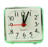 Compact Square Alarm Clock  Small Quartz Desk  Travel Clock 2