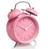4Inch Twin Bell Alarm Clock  Loud Metal Desk Clock With Backlight 1
