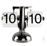 European Vintage Flip Clock  Automatic PageTurning Quartz Desk Decor 6