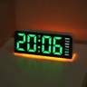 USB Digital Alarm Clock  Mood Light Dual Alarms  Temperature Display 14